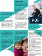 Folleto - Ley 5-13 Sobre Discapacidad en La Republica Dominicana