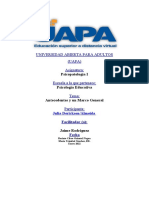 Tarea 1 de Psicopatologia I Julia