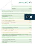 NeurologyToolKit WHOQOL-BREF Score Report