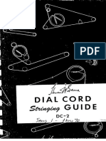 DIAL CORD Stringing GUIDE VOL II 1950