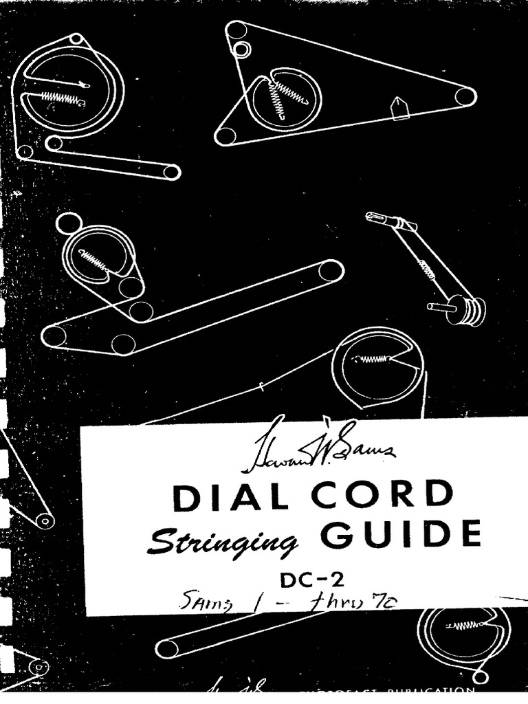 DIAL CORD Stringing GUIDE VOL II 1950 | PDF