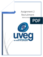 Assignment 2 Recruitment