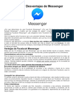 Ventajas y Desventajas de Messenger Renatta