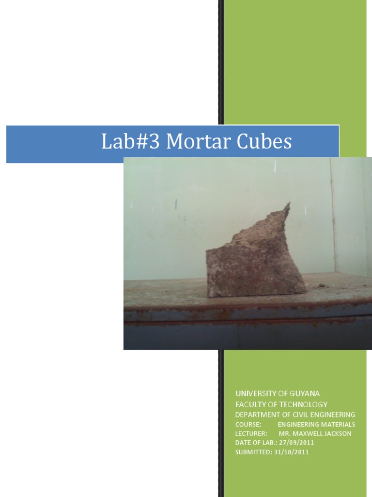 mortar-cubes-compressive-strength-lab-report-pdf-concrete-cement