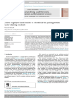 A Three-Stage Layer-Based Heuristic To Solve The 3D Bin-Packing Problem