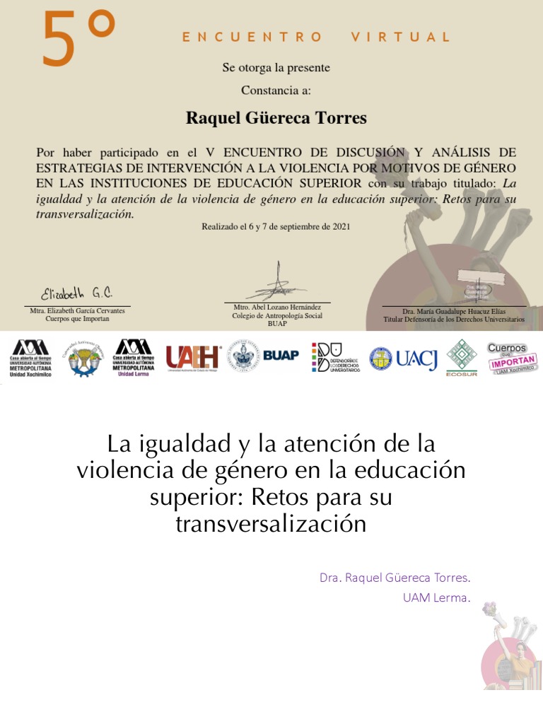 Estrategias de Intervencion A La Violencia Por Motivos de Genero | PDF ...