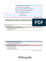 Propuesta para Producir Textos Con Base en Autores