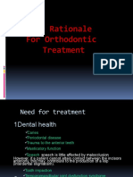 The Rationale For Orthodontic Treatment