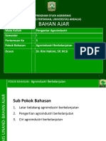 Kuliah 5. Agroindustri Berkelanjutan