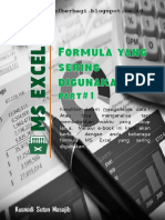 E-Book Formula Yang Sering Digunakan MS Excel Part#1