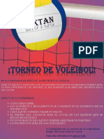 Mixtan Torneo de Voli