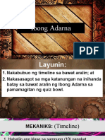 ARALIN 10 ng Ibong Adarna