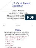 Lecture 12 Circuit Breaker Application