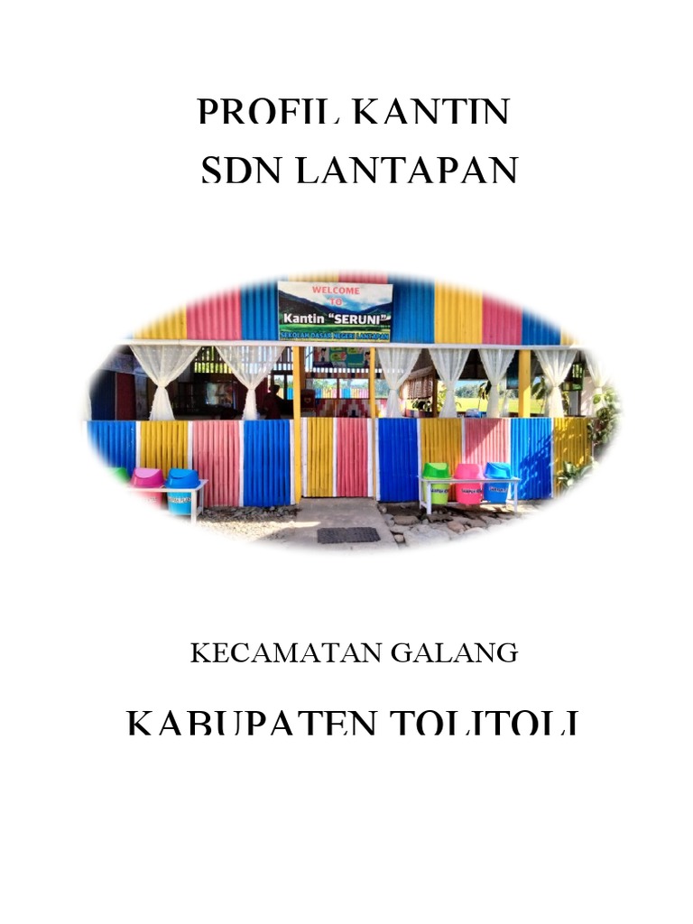 Profil Kantin Sehat SDN Lantapan | PDF | Memasak, Makanan, & Anggur ...