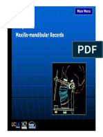 Maxillo-Mandibular - Records - PPT (Compatibility M