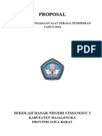 Proposal Pengadaan Alat Peraga Pendidikan