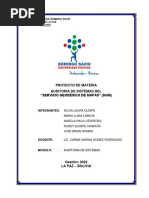 Auditoria de Sistema SGM