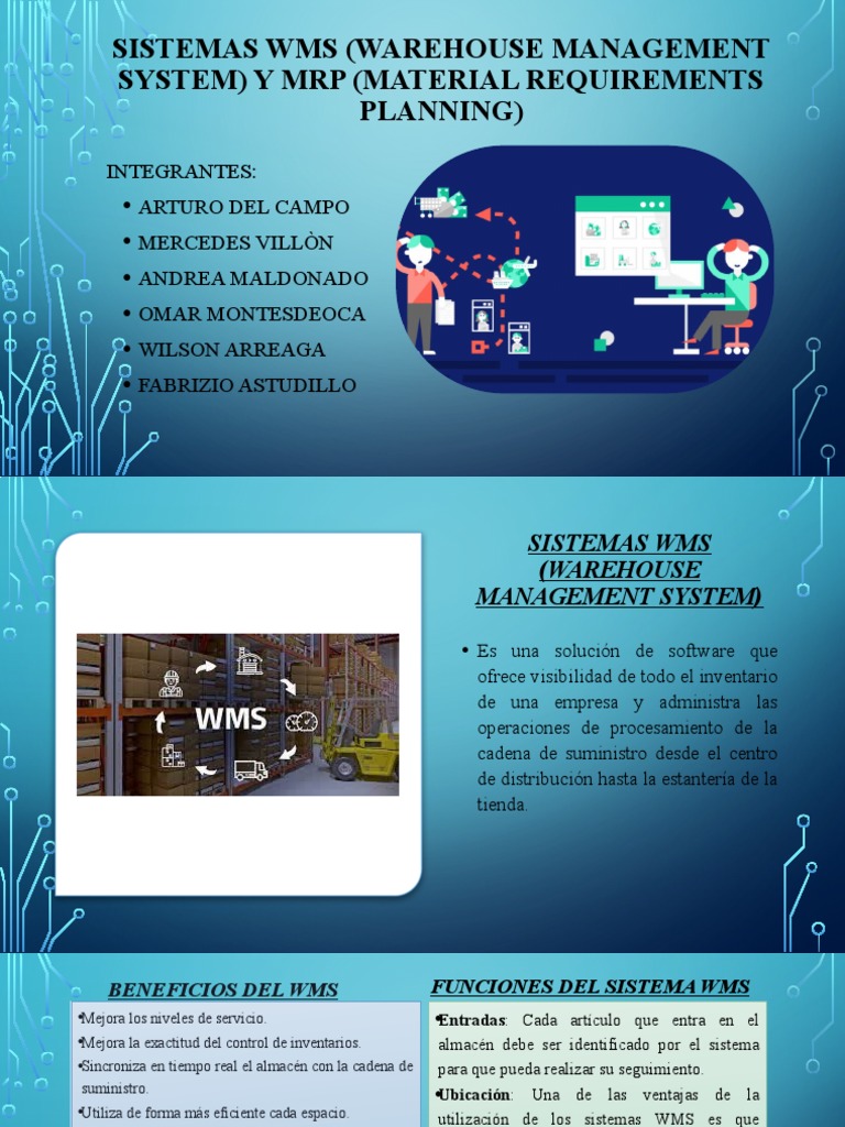 Sistemas Wms y MRP | PDF | Negocios