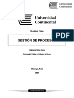 Gestión de Proceso