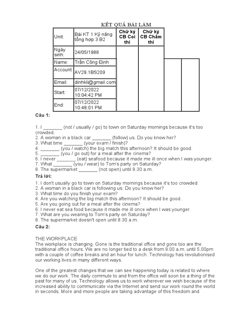 English Skills Assessment and Job Application | PDF | Business | Economies