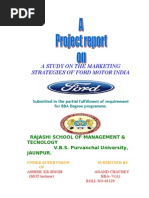 Download Marketing Strategies of Ford Motor India 2 by chaubeyanand358 SN61343369 doc pdf