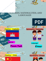 Asian Countries Capitals Nationalities and Their Languages - 146921