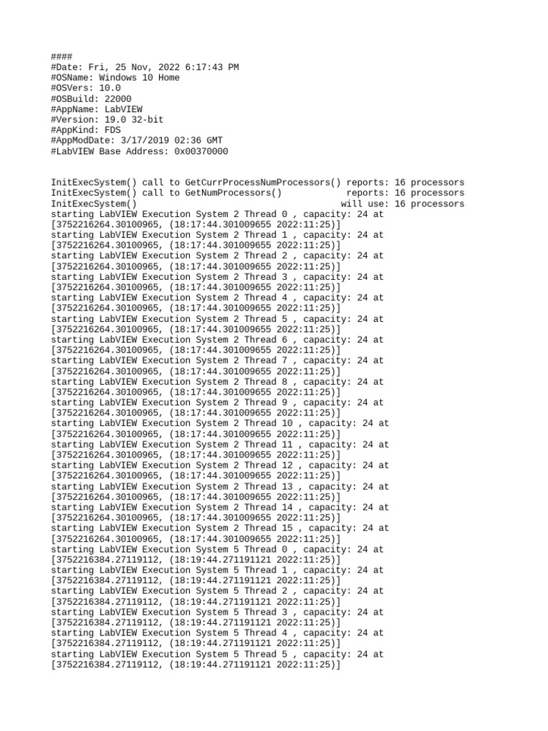LabVIEW 19.0 Crash Report Analysis | PDF | Computer Science | Computer ...