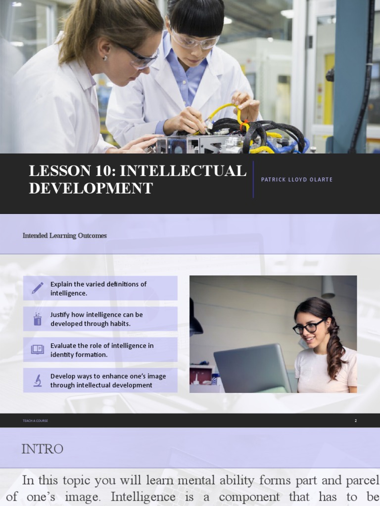 SSC 1 Lesson 10 | Download Free PDF | Intelligence | Learning