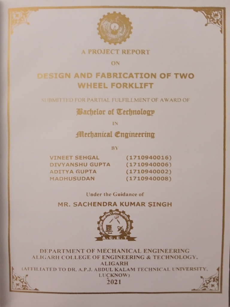 Forklift | PDF