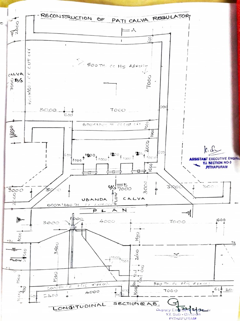 Cross Regulator Drawing PDF