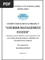 Class 12 Computer Science Project Python | PDF | Python (Programming ...