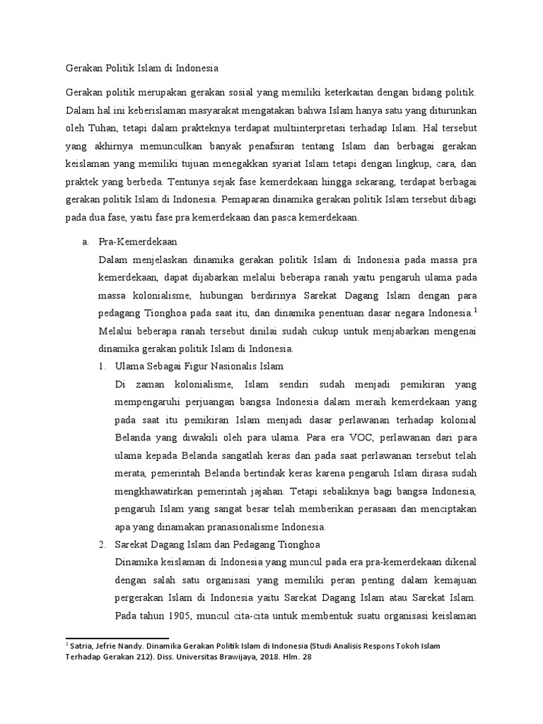 Partai politik berbasis agama di Indonesia