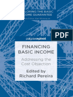Financing Basic Income Addressing The Cost Objection by Richard Pereira