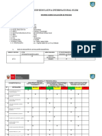 Informe de Evaluacion de Proceso Cuarto de Secundaria