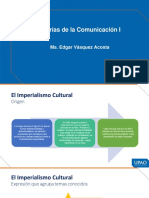 Clase Semana 11 - Teorias de La Comunicación I