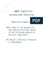 Logistics System and Function