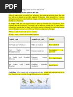 Trophic Levels