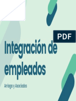 Verde Empleados Integración Profesional Presentación