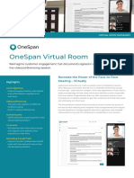 Onespan Sign Virtual Room