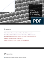 Laser Materials Processing: Refractive and Diffractive Optical Elements