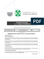 9 Administración Pública de La Ciudad de México: Í N D I C E