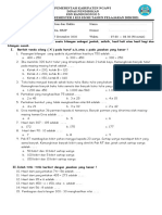 MENGENAI PENILAIAN AKHIR SEMESTER I K13 SD/MI