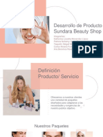 Desarrollo de Producto Sundara Corrección