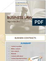 Slides - Business Contracts