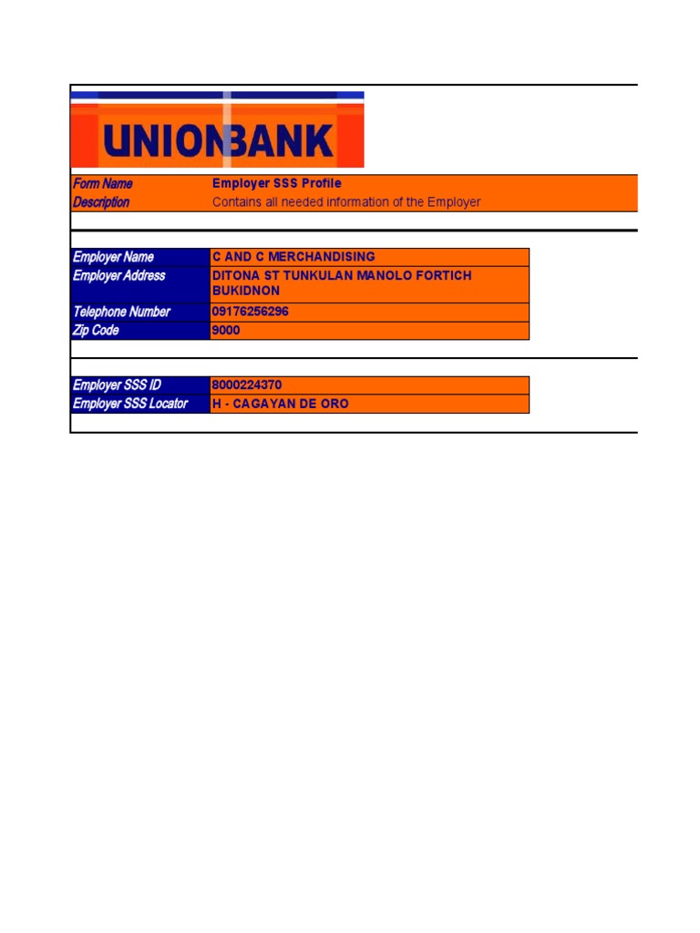 Employer Profiles and Contribution Forms | PDF | Corporations | Public ...