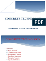 Concrete Technology Presenation PDF