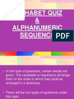 Alphabet Test 2