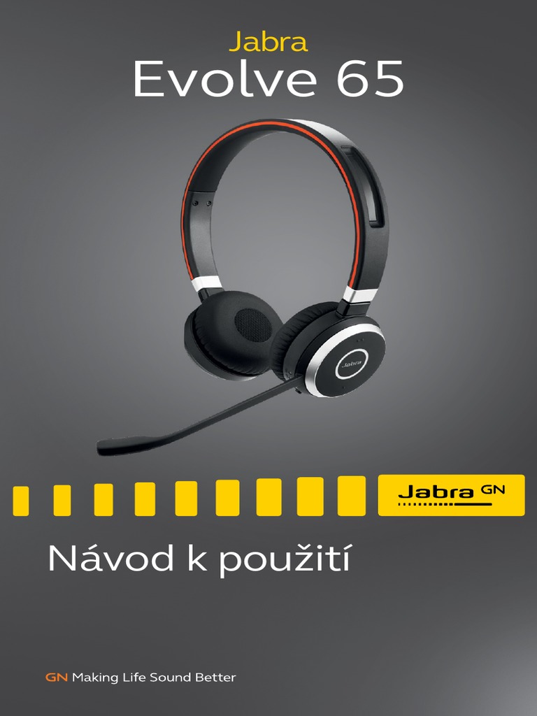 Jabra Evolve 65 SE Manual - CS - Czech - RevA | PDF