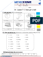 Toys Assessment