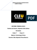 Informe Criminologia Clinica Proyecto Ale